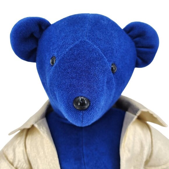 Vintage North American Bear Co Inc Plush Blue Elvis Teddy Bear 20" 1979 - Picture 2 of 10